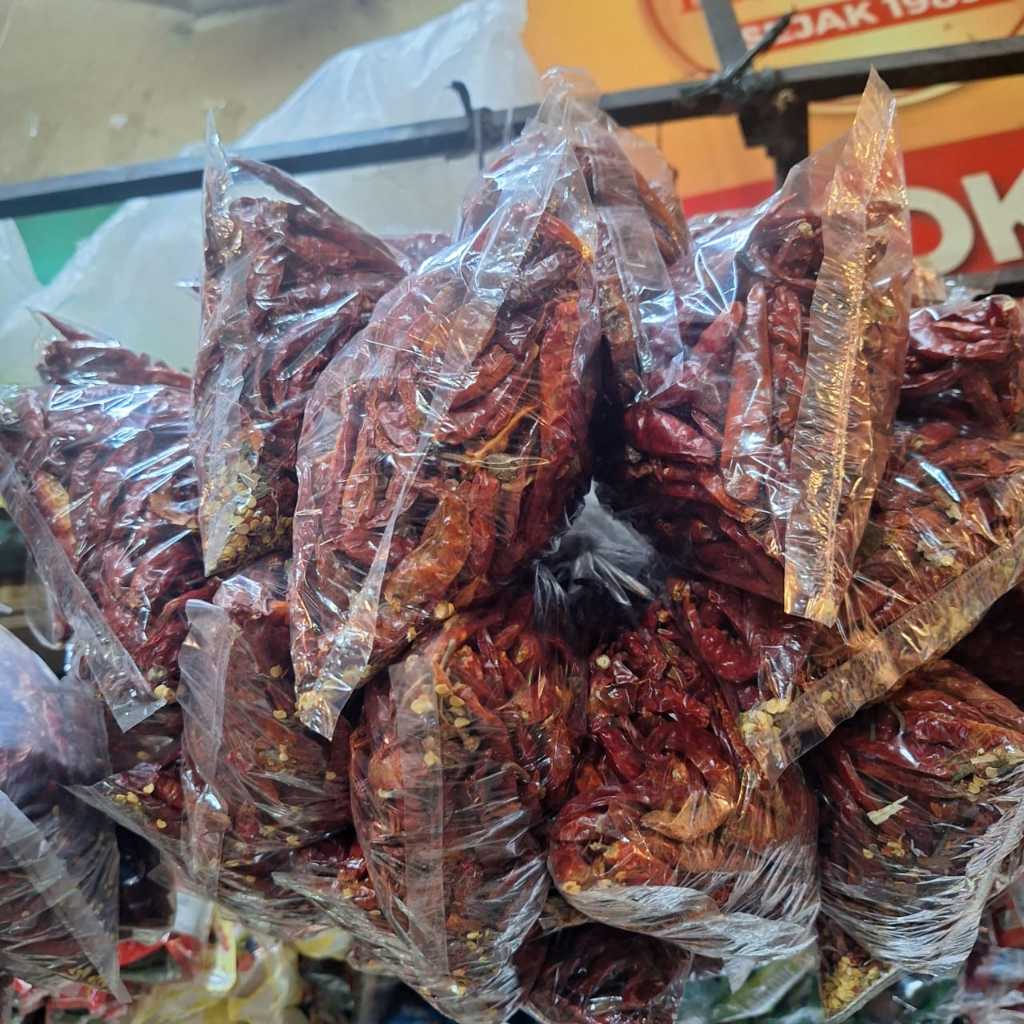 Cabe Kering 100gr Premium | Cabai Merah Kering Pedas Wangi – Bahan Dapur - Ready Stock Langsung dian