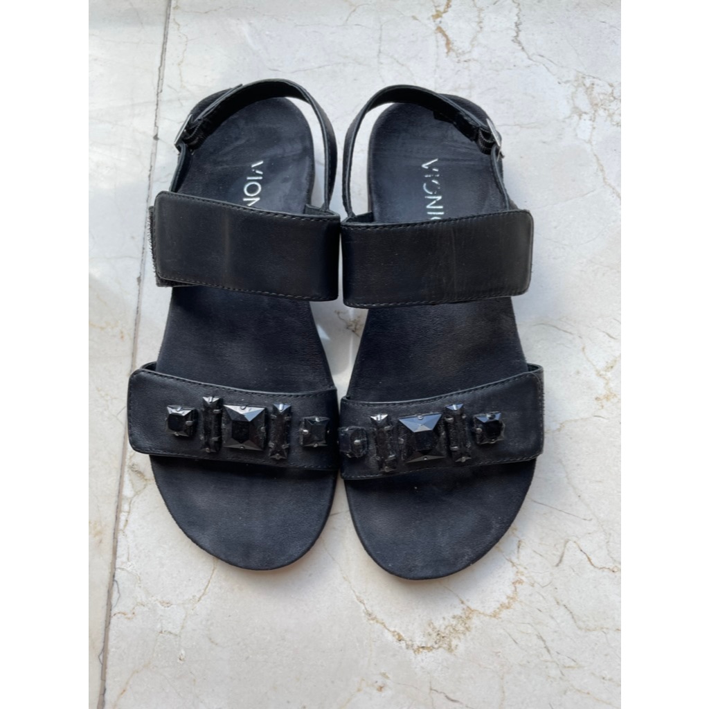 Preloved Vionic Grace Samar women's adjustable in black leather