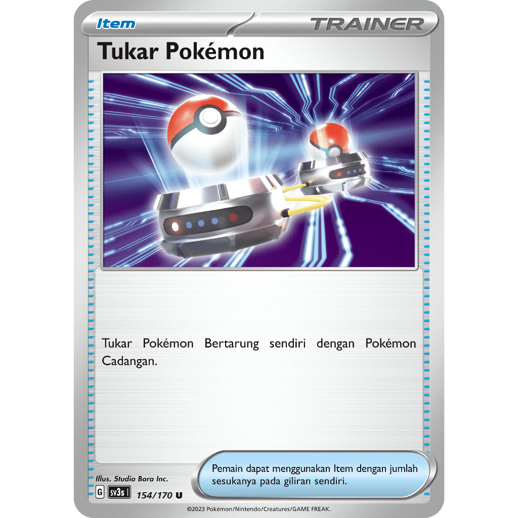 TCG Pokemon Indonesia Tukar Pokemon