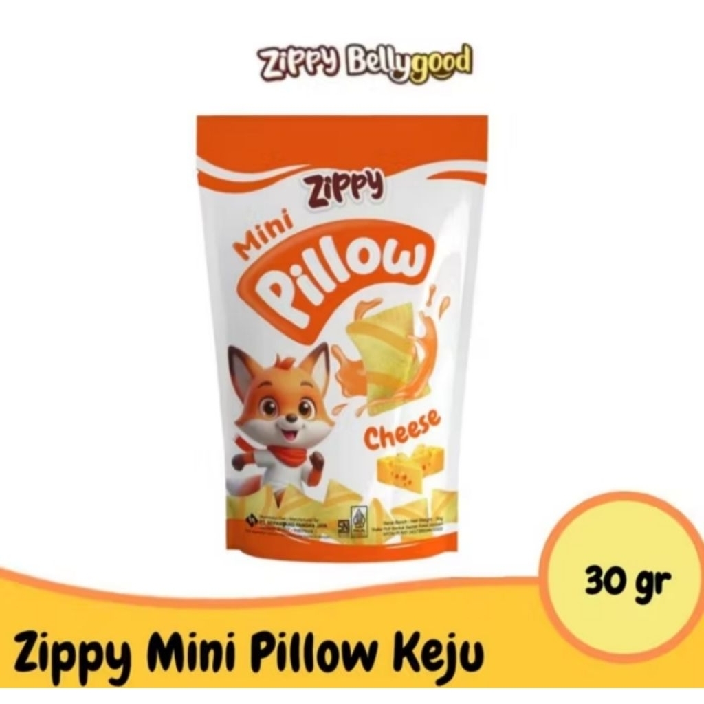Zippy mini pillow