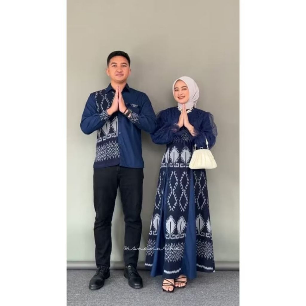 GAMIS DRESS ETNIK TENUN PREMIUM REMAJAWANITA KEKINIAN,GAMIS TENUN ETNIK KOMBINASI TOYOBO