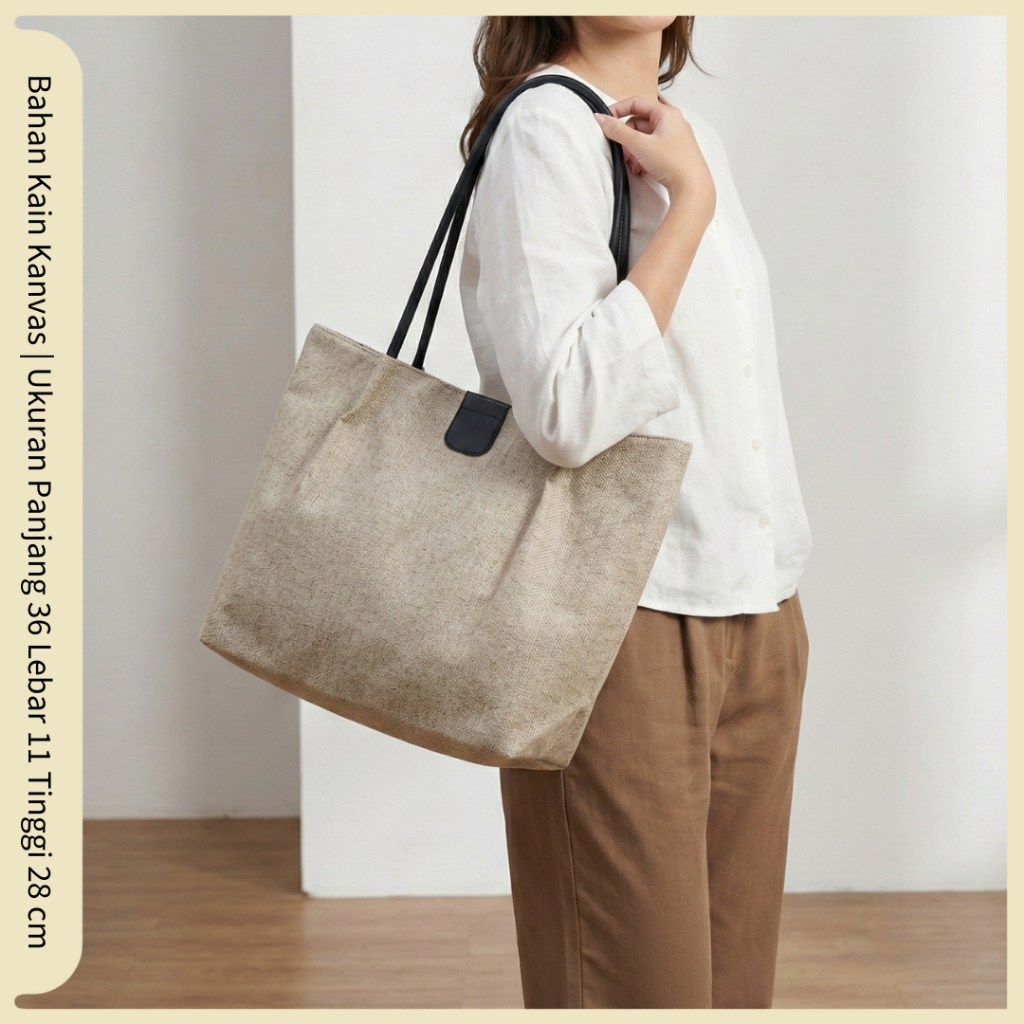 GROSIR Tote Bag Kanvas Good Quality ADA Magnet banyak model dan motif pusat grosir motif Polos