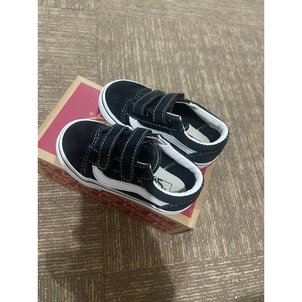 Preloved Vans Old Skool V Black (kids) Original