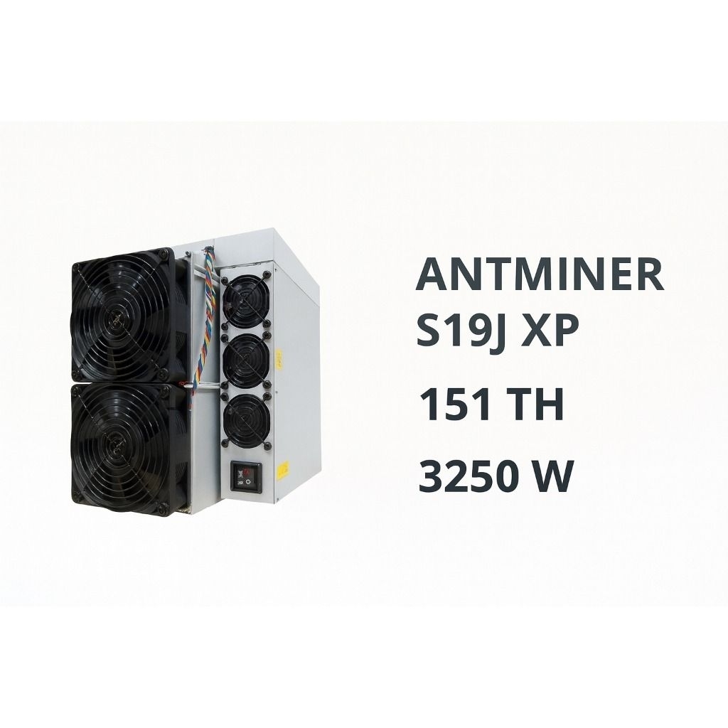 Antminer S19 J XP 151 TH Mesin Mining Bitcoin ASIC Miner Original Bitmain/ Ready Stock