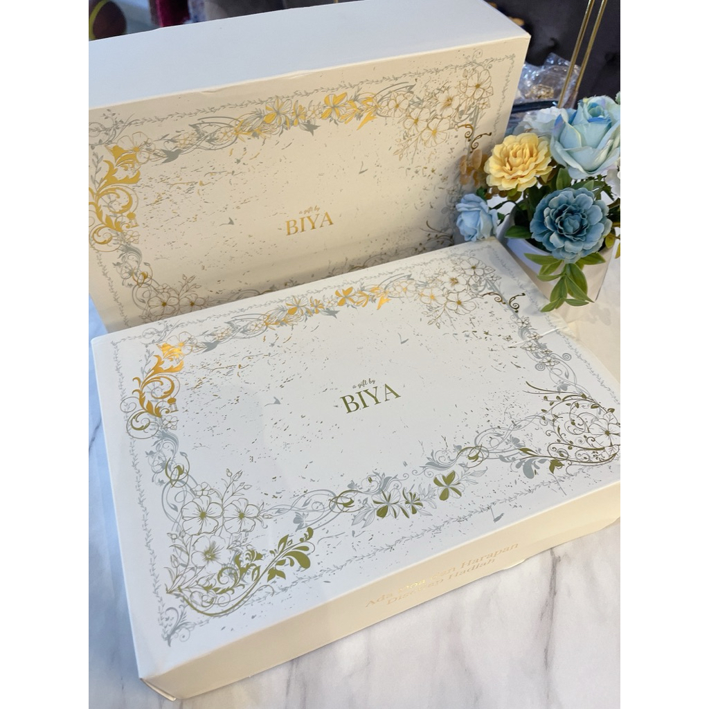 TAZBIYA GIFT SET EXCLUSIVE SAJADAH BUSA/SAJADAH BUSA/ SAJADAH PREMIUM/ MAHAR/SESERAHAN