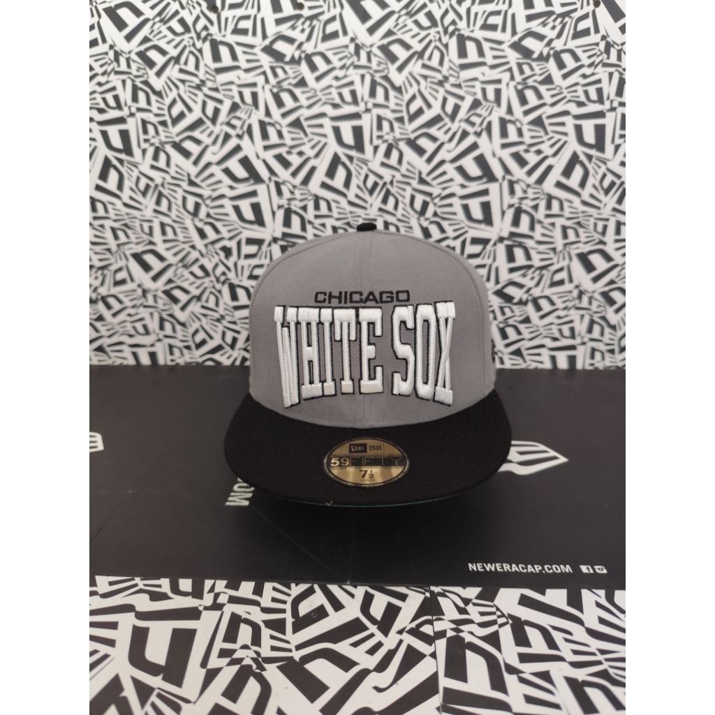 Topi New era x White sox  Logo,  second,  Original Murah, no kaleng2