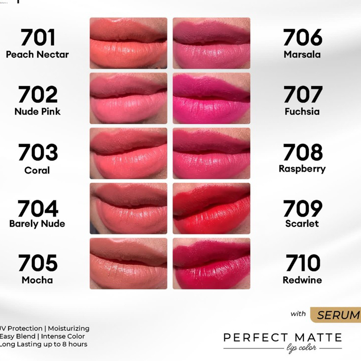 Viva Queen Perfect Matte Lip Color / Viva Lipstick Perfect Matte