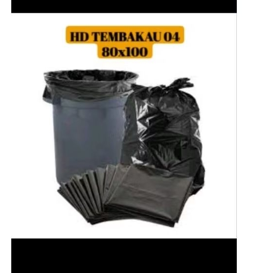 hd 80 sampah/ plastik sampah ukuran 80