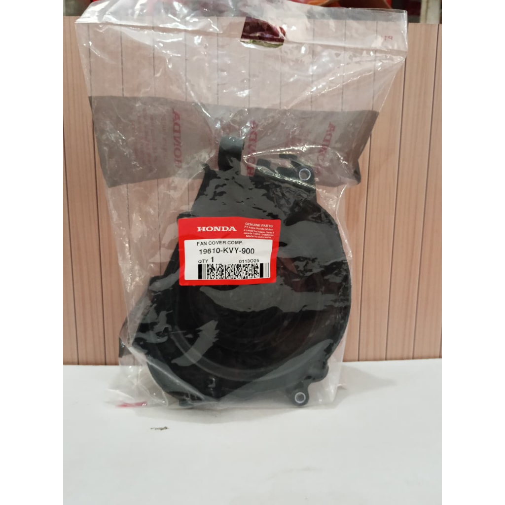 19610-KVY-900 Tutup Cover Kipas Beat Karbu, Scoopy Karbu, Spacy Karbu Original ORI