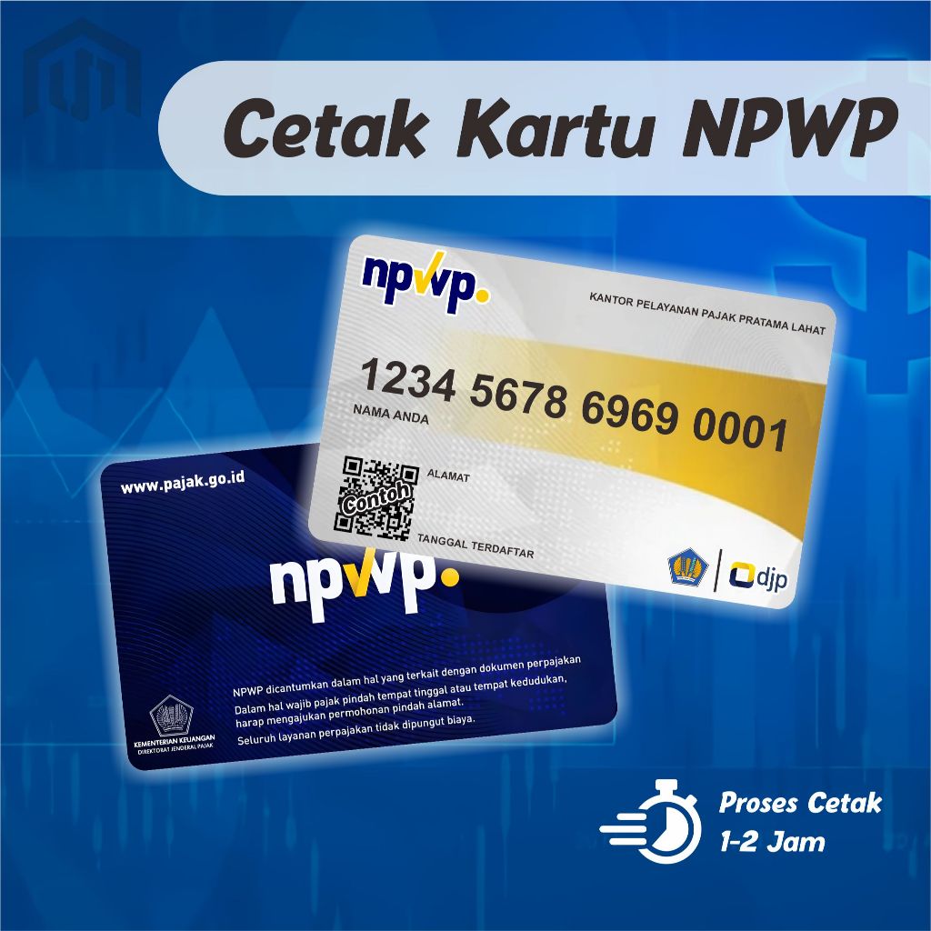 Cetak Kartu NPWP