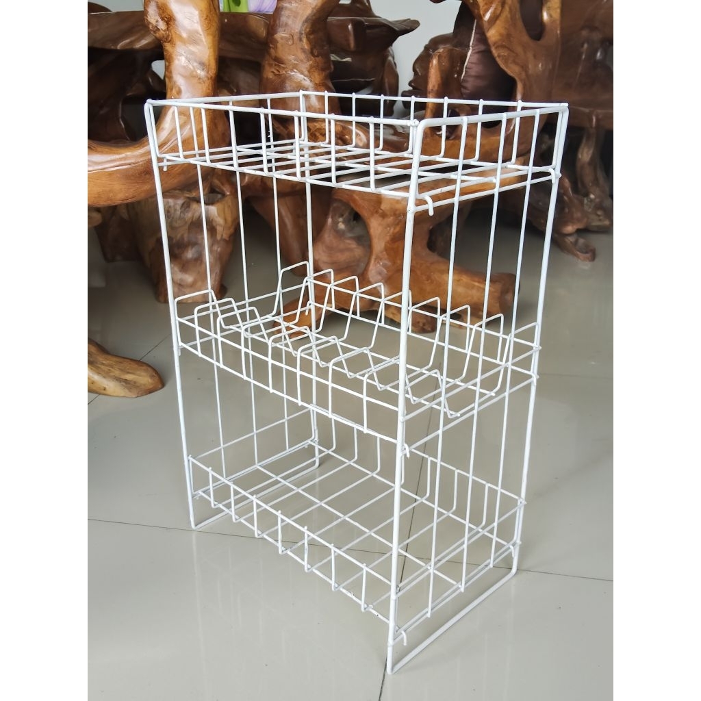 Promo Rak piring 3 susun Rak wastafel 3 tingkat