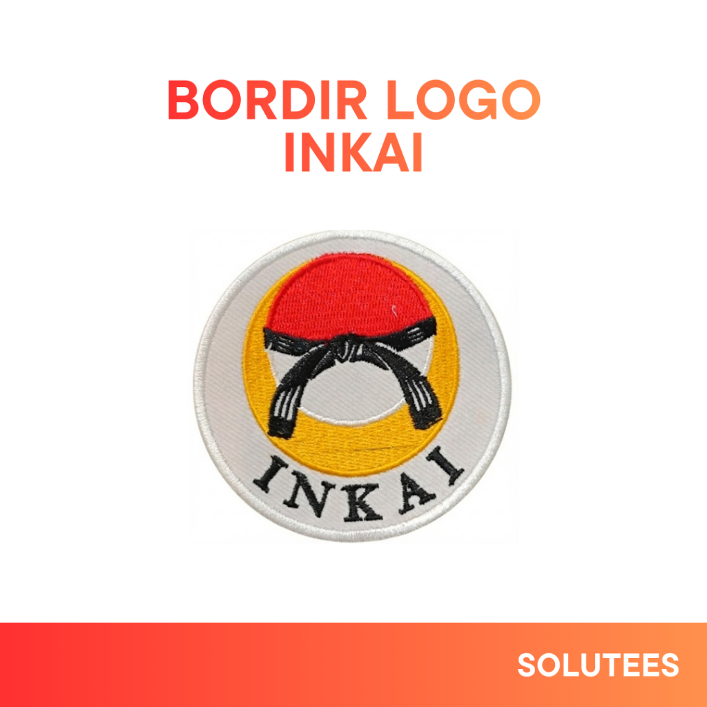 Bordir Logo Karate INKAI