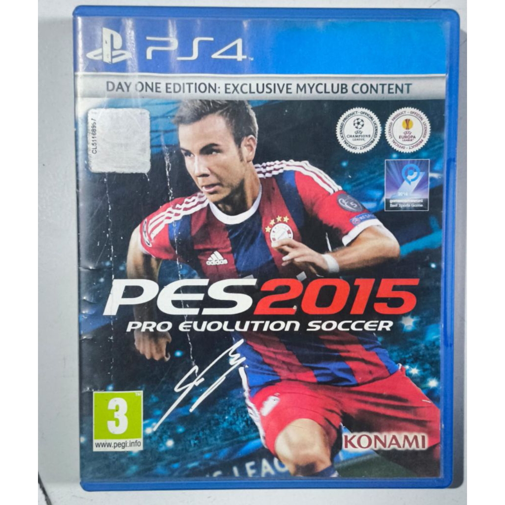 KASET PS4 PES 2015