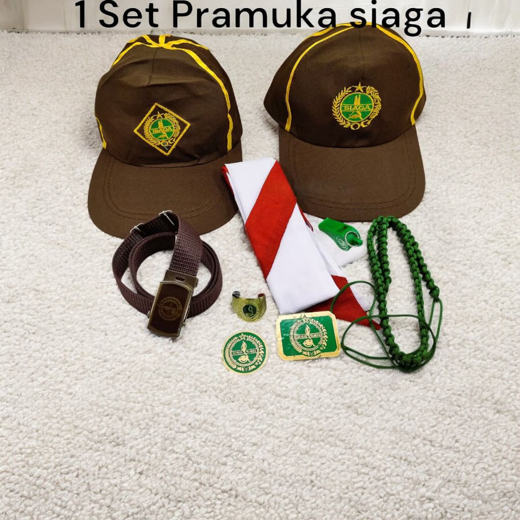 Set Atribut Pramuka Siaga Putri Lengkap untuk SD Kelas 1-3
