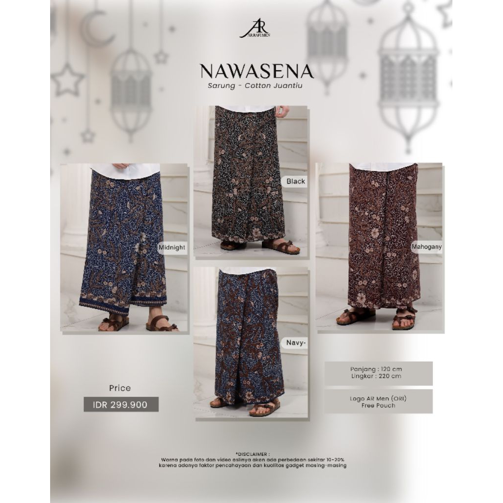 SARUNG ARRAFI NAWASENA TERBARU EXCLUSIVE BY ARRAFI ORI