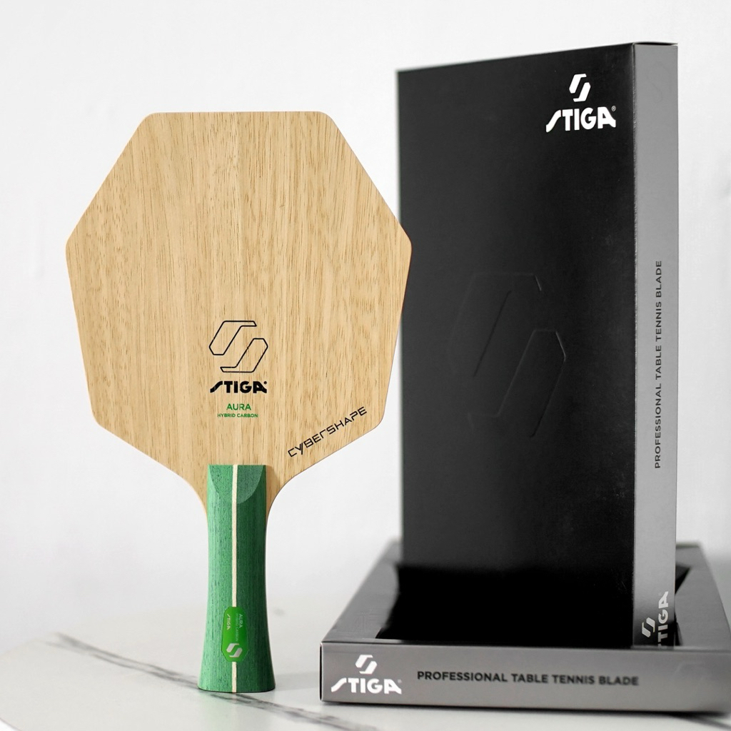 Stiga Aura Hybrid Cybershape Carbon - FL - New Box from Sweden