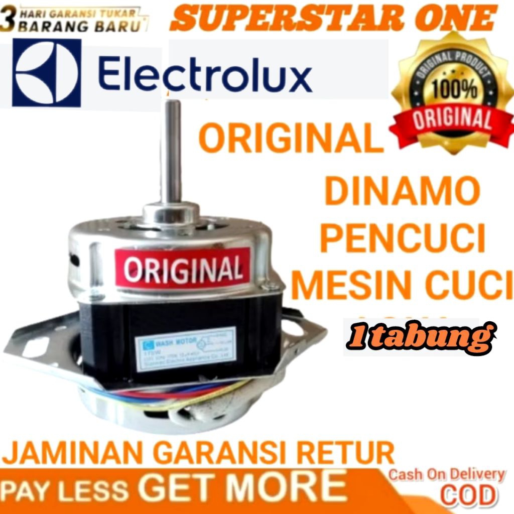 dinamo/motor mesin cuci  1 tabung ELECTROLUX
