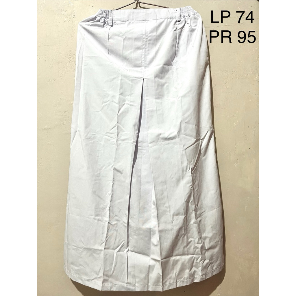 Preloved Rok Panjang Seragam Putih Murah Woffi