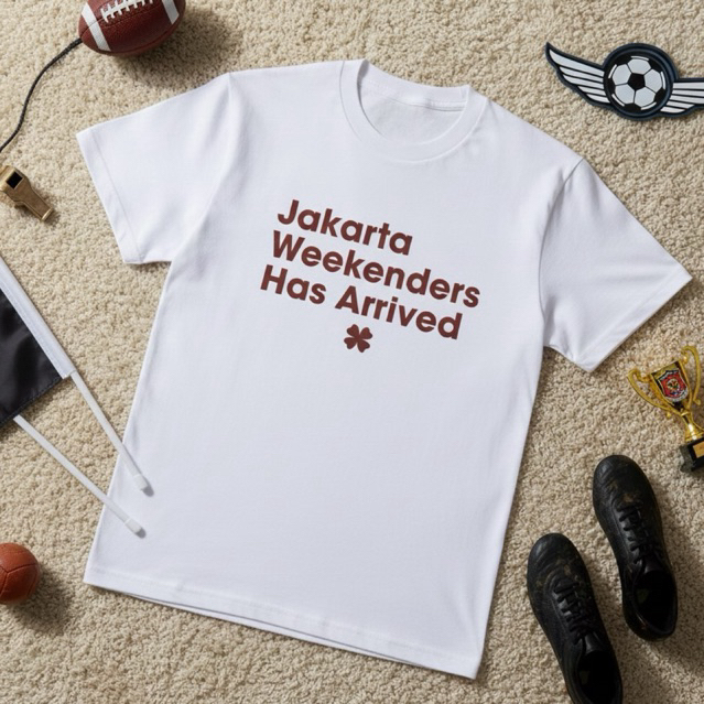 T-shirt Jakarta weekenders Has arrived