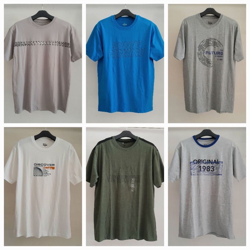 kaos merk cole nevada/kaos T-Zone/kaos dewasa/kaos lengan pendek cowok/atasan kaos cowok/kaos anak l