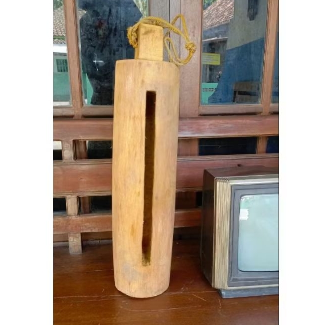 kentongan kayu nangka jadul antik