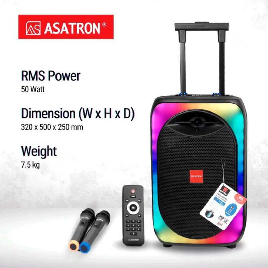 Asatron Planet 12 Inch Bluetooth Party Speaker