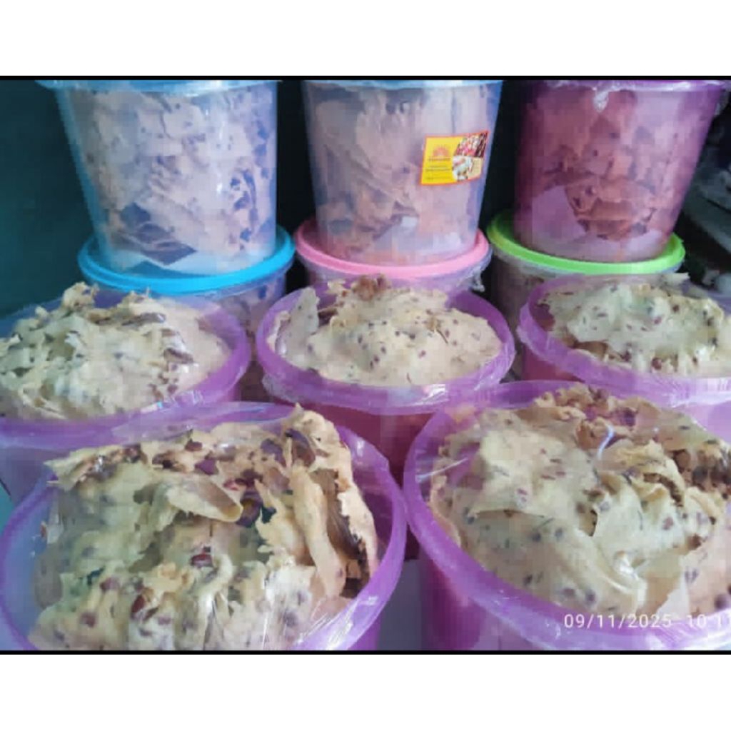 Peyek Kacang Tanah Toples 5 ltr