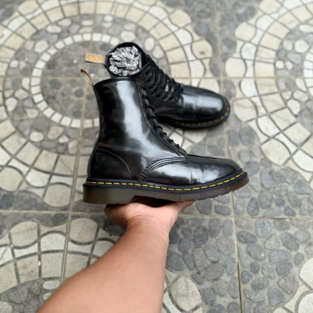 DR.MARTENS 1460 VEGAN CHROME