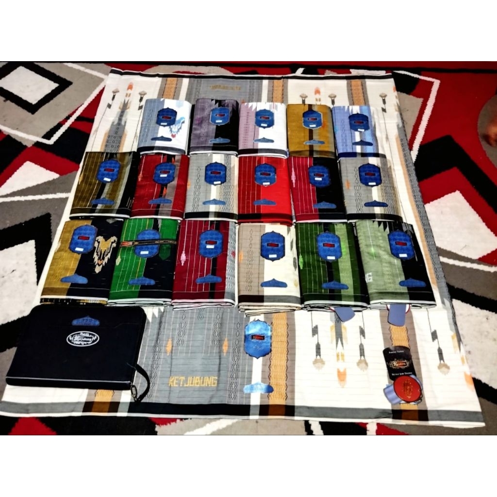 COD / SARUNG KETJUBUNG SGD GOLD JAHIT TENGAH ori by KETJUBUNG (N).