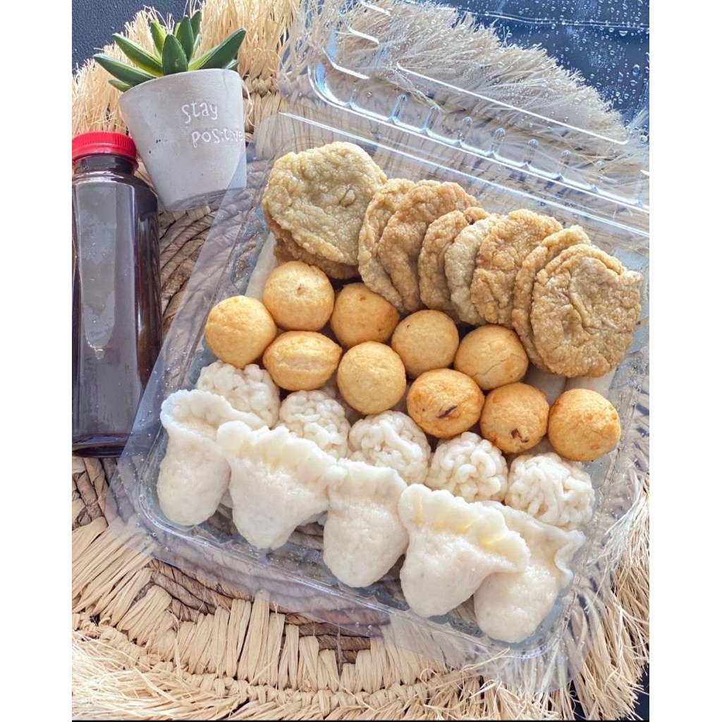 PEMPEK CAMPUR ISI 50 PCS / PEMPEK LALAKU / PEMPEK IKAN TENGGIRI