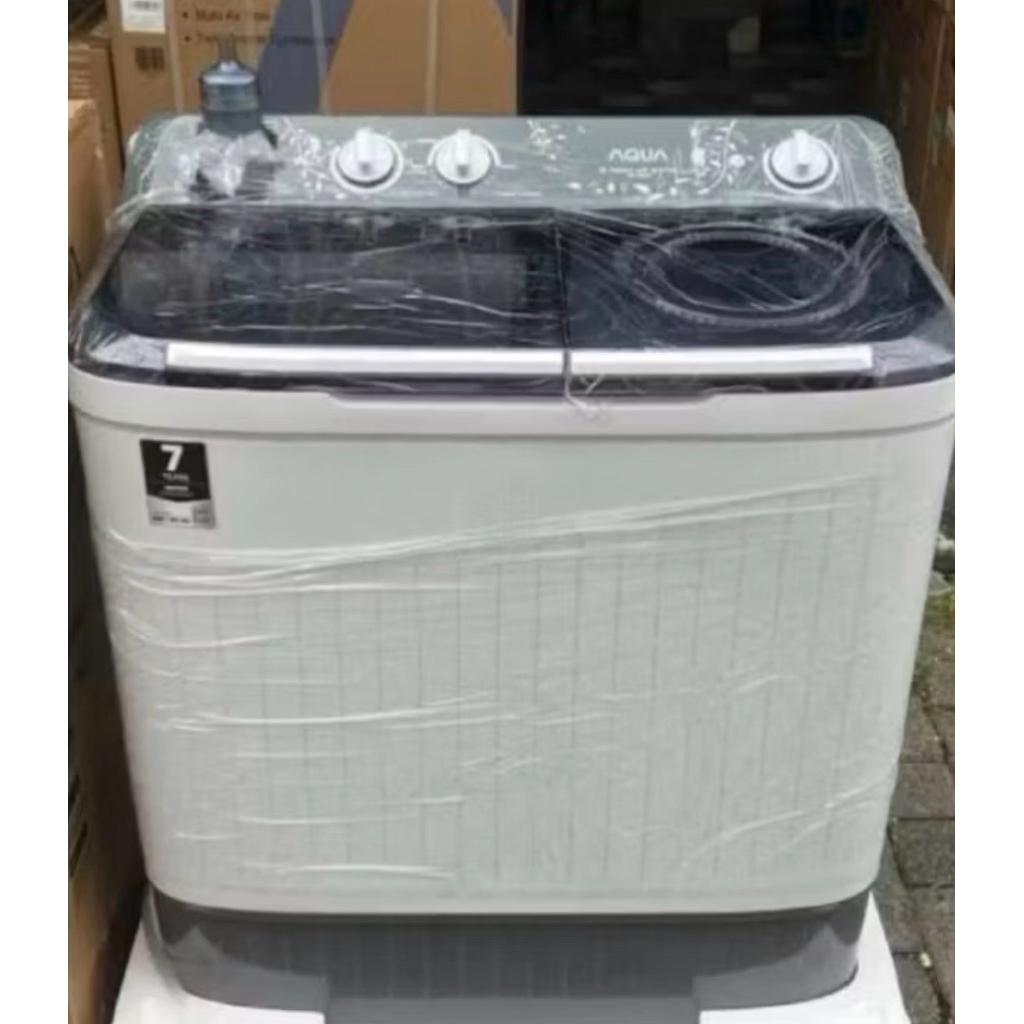 MESIN CUCI 2 TABUNG AQUA 14KG (KHUSUS BINJAI)