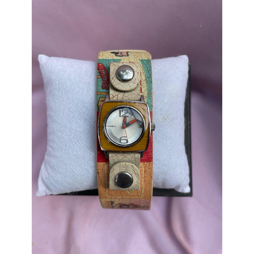 Jam Tangan Wanita Fossil Gaban Preloved