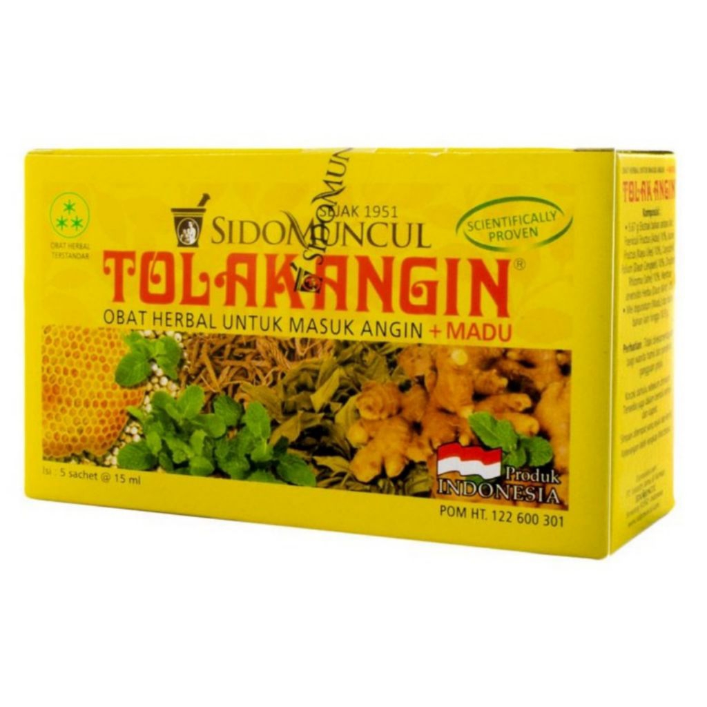 SIDO MUNCUL Jamu Tolak Angin Cair + Madu