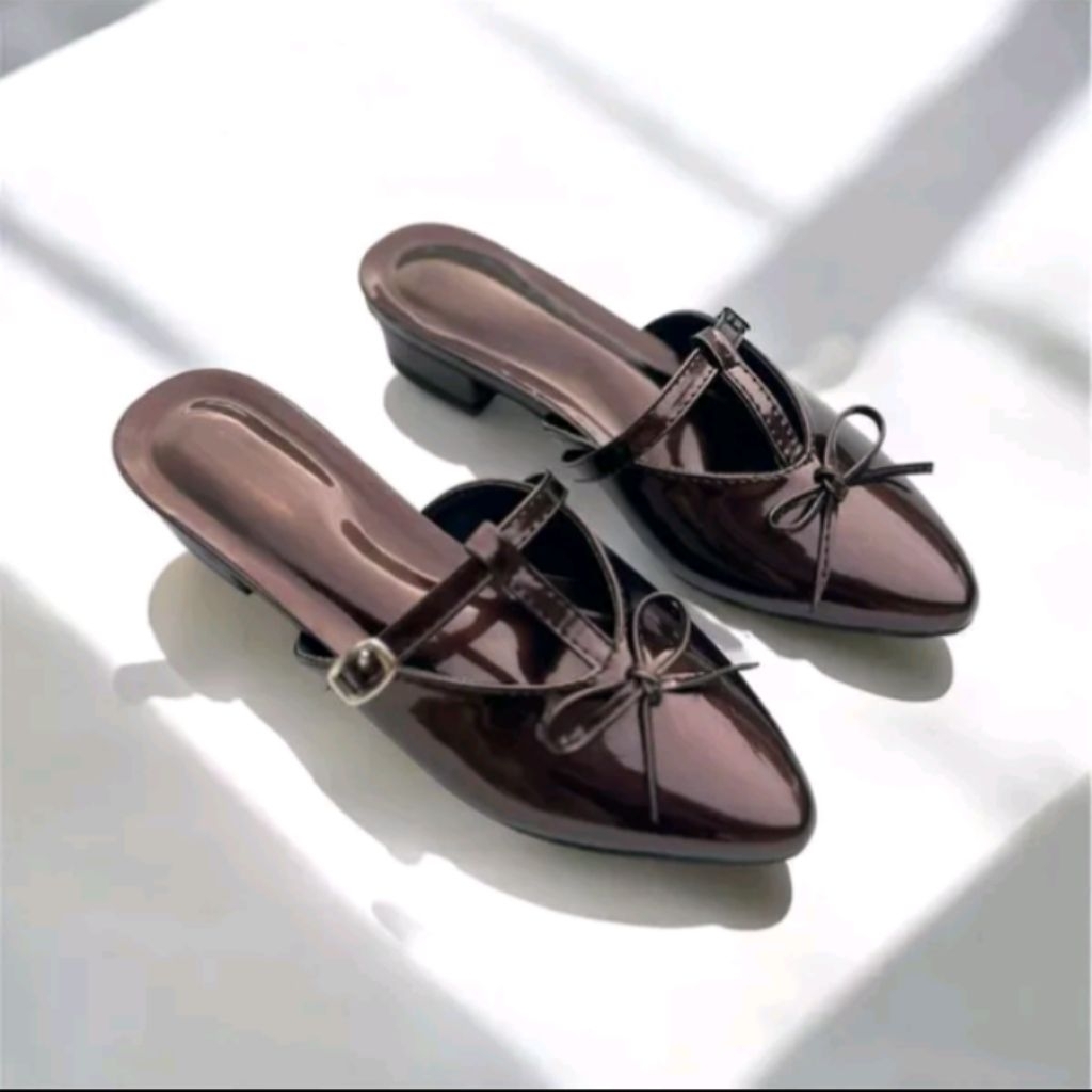 Heels Wanita Mules 3 cm | High Heels Wanita VERRA | Heels Mules 3 cm