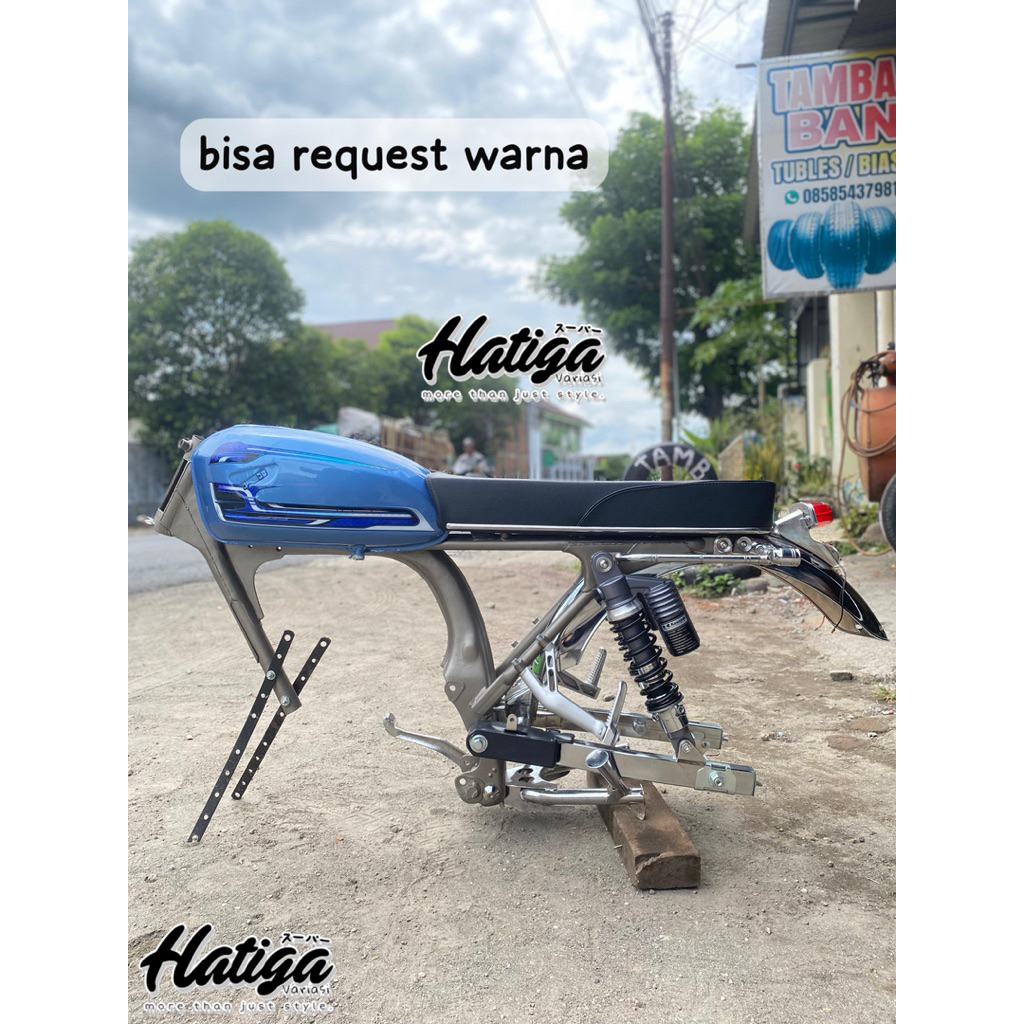 BODY SET CB 100 PAKET BODY SET CB TATANAN NGANJUK TINGGAL NAIK MESIN DAN KAKI KAKI