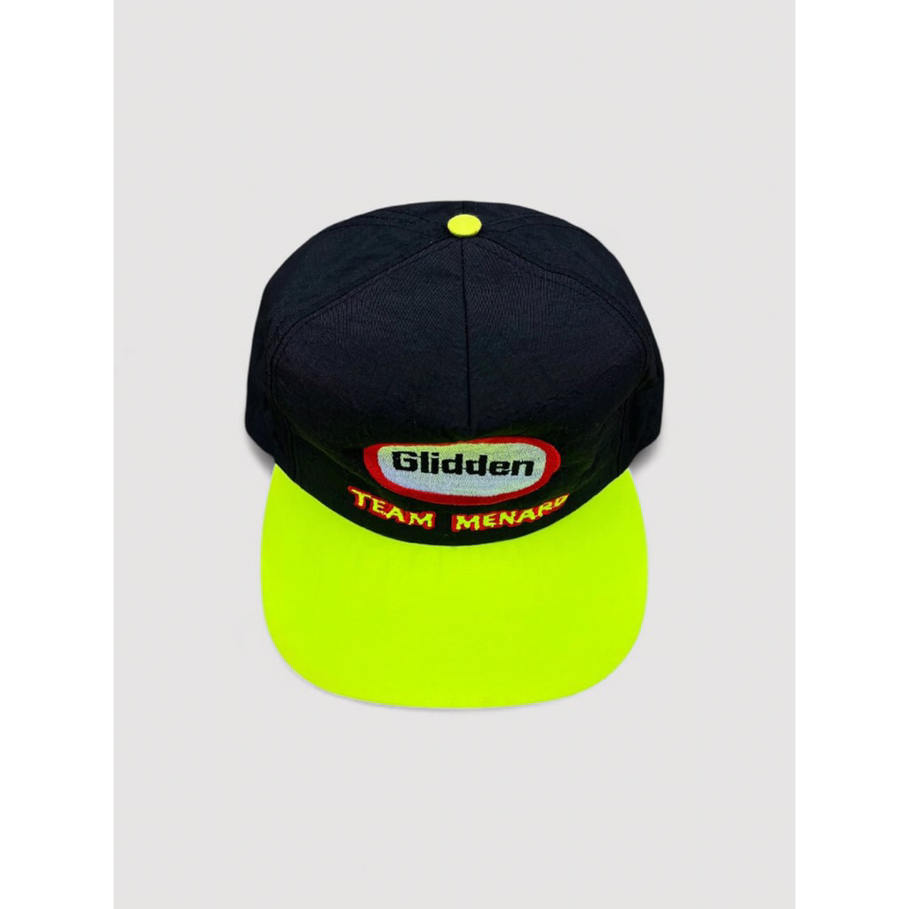 Topi Snapback Nascar Racing Glidden Team menard Vintage