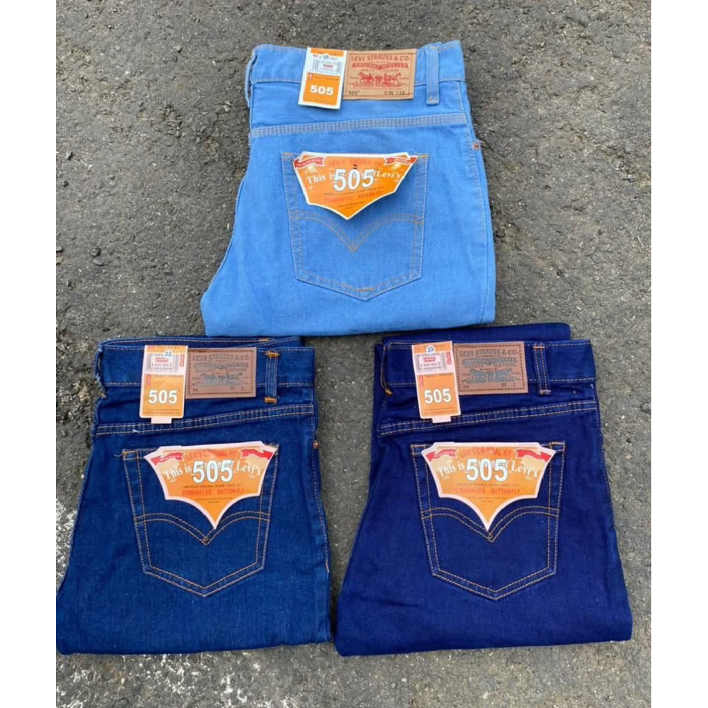 jeans pria laki-laki  panjang model standar nyaman dipakai sehari hari