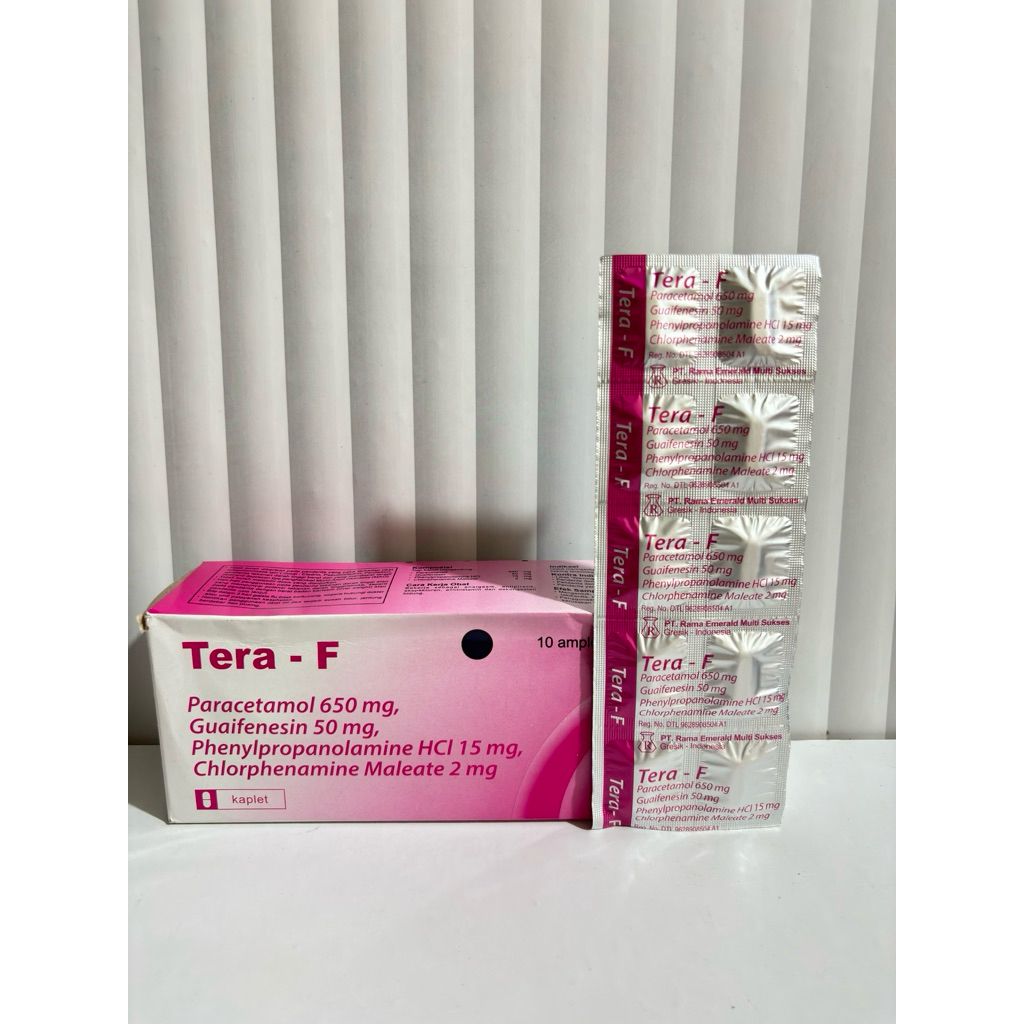TERA-F KAPLET|FLU BATUK (perstrip)