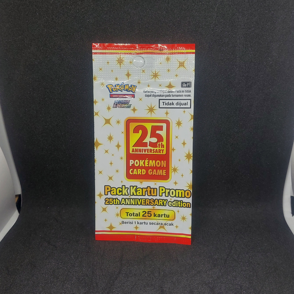 Promo Kartu Pokemon TCG Indonesia GYM Promo 25 TH Promo Pokemon