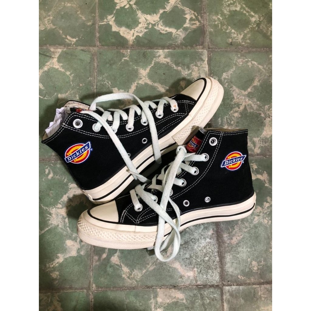 SEPATU DICKIES HIGH BLACK ORIGINAL