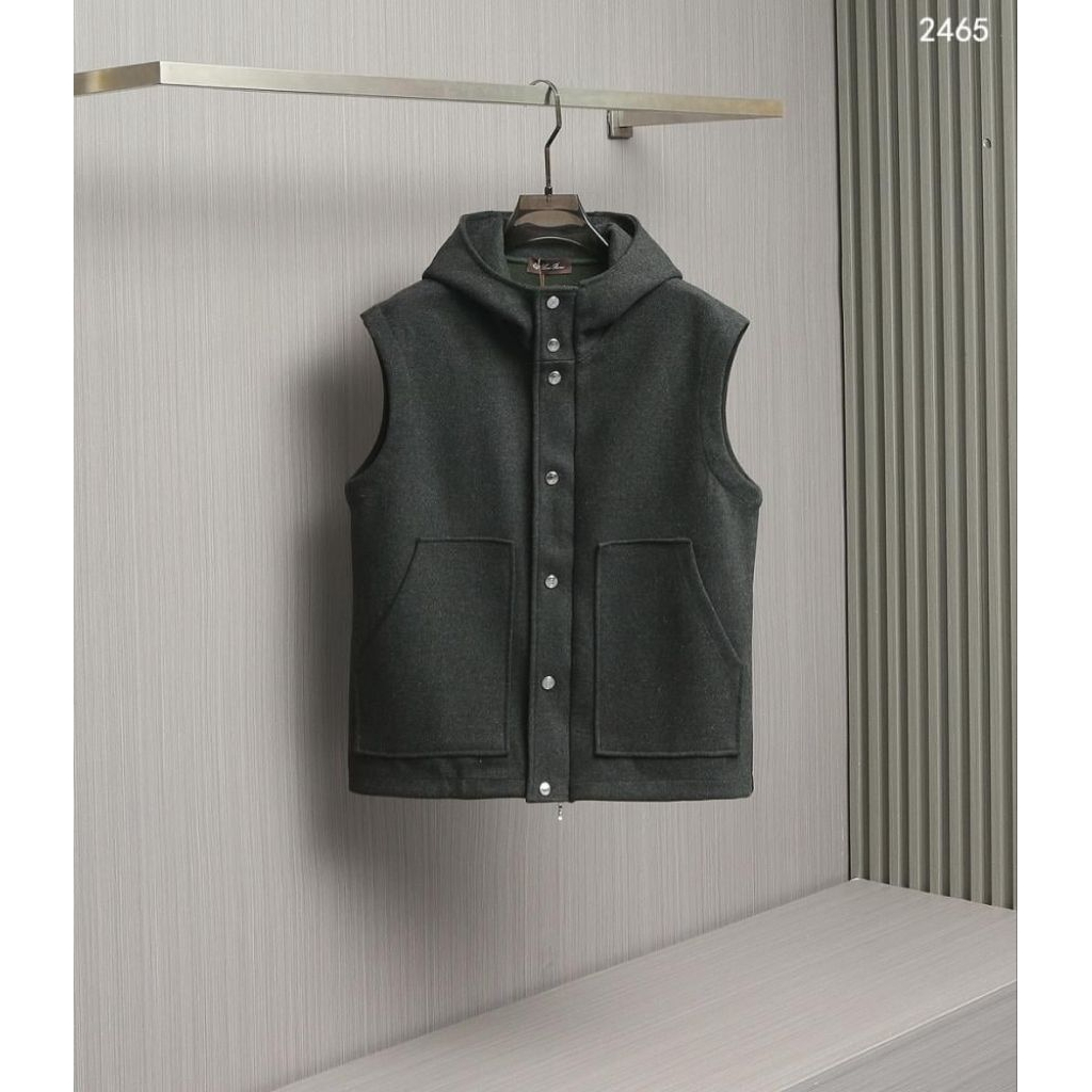 Jaket Vest Rompi Hoodie Pria LP