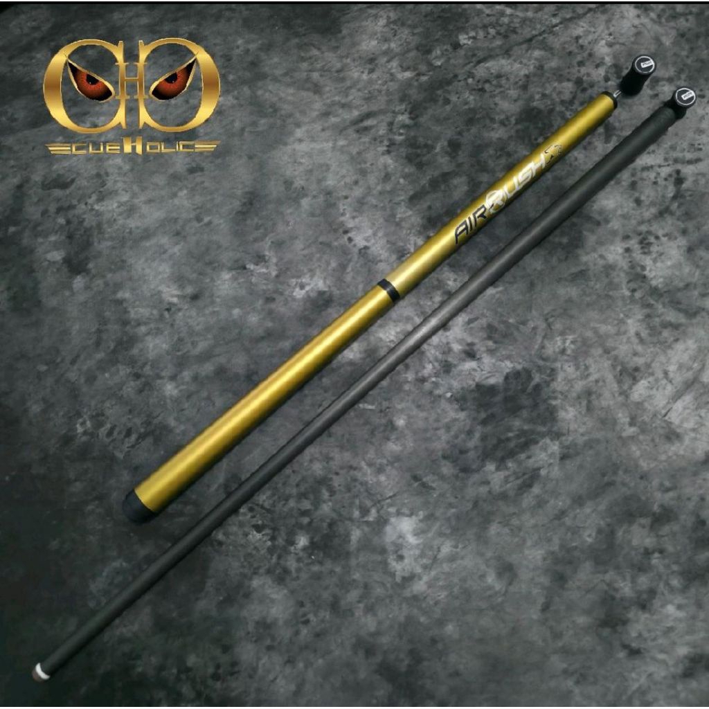 PREDATOR AIR RUSH GOLD JUMP CUE - NO WRAP (SEKEN 9,8/10)