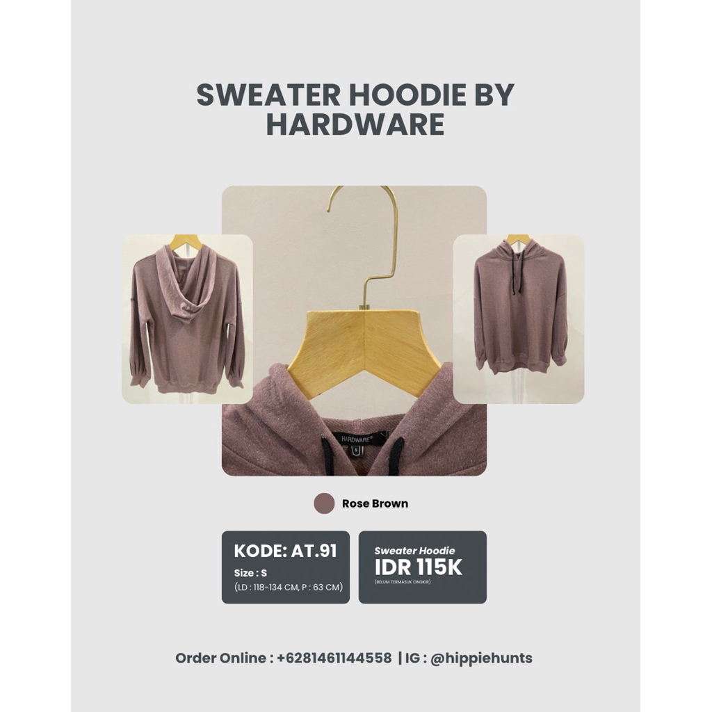 Sweater Hoodie by Hardware