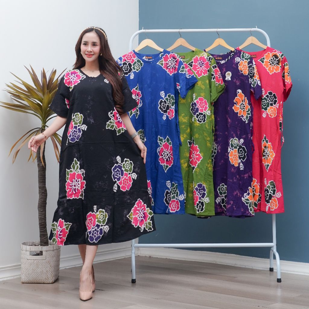 DASTER BATIK PRINT MOTIF SUNANAN TERBARU/DASTER VIRAL