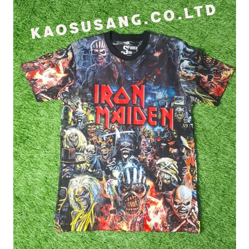 T-shirt Iron Maiden Band Full Print