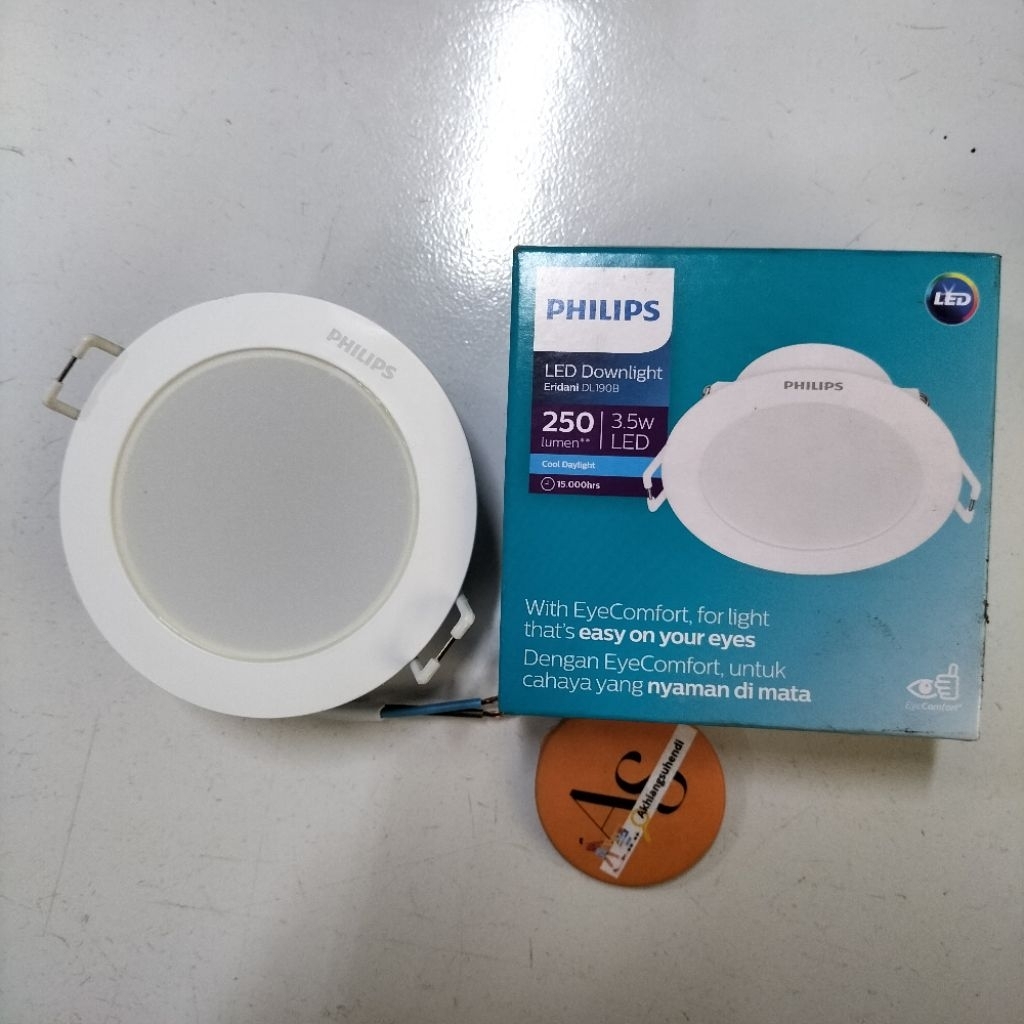 Lampu LED PHILIPS DOWNLIGHT 3,5 Watt / PHILIPS ERIDANI 3,5 Watt