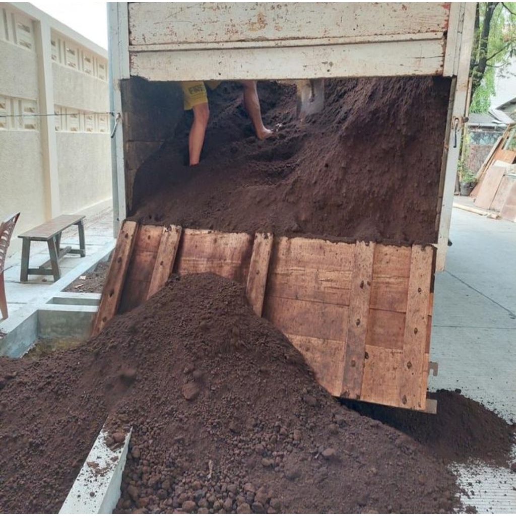 tanah hitam/tanah lembang/tanah super/tanah subur/tanah khusus taman murah