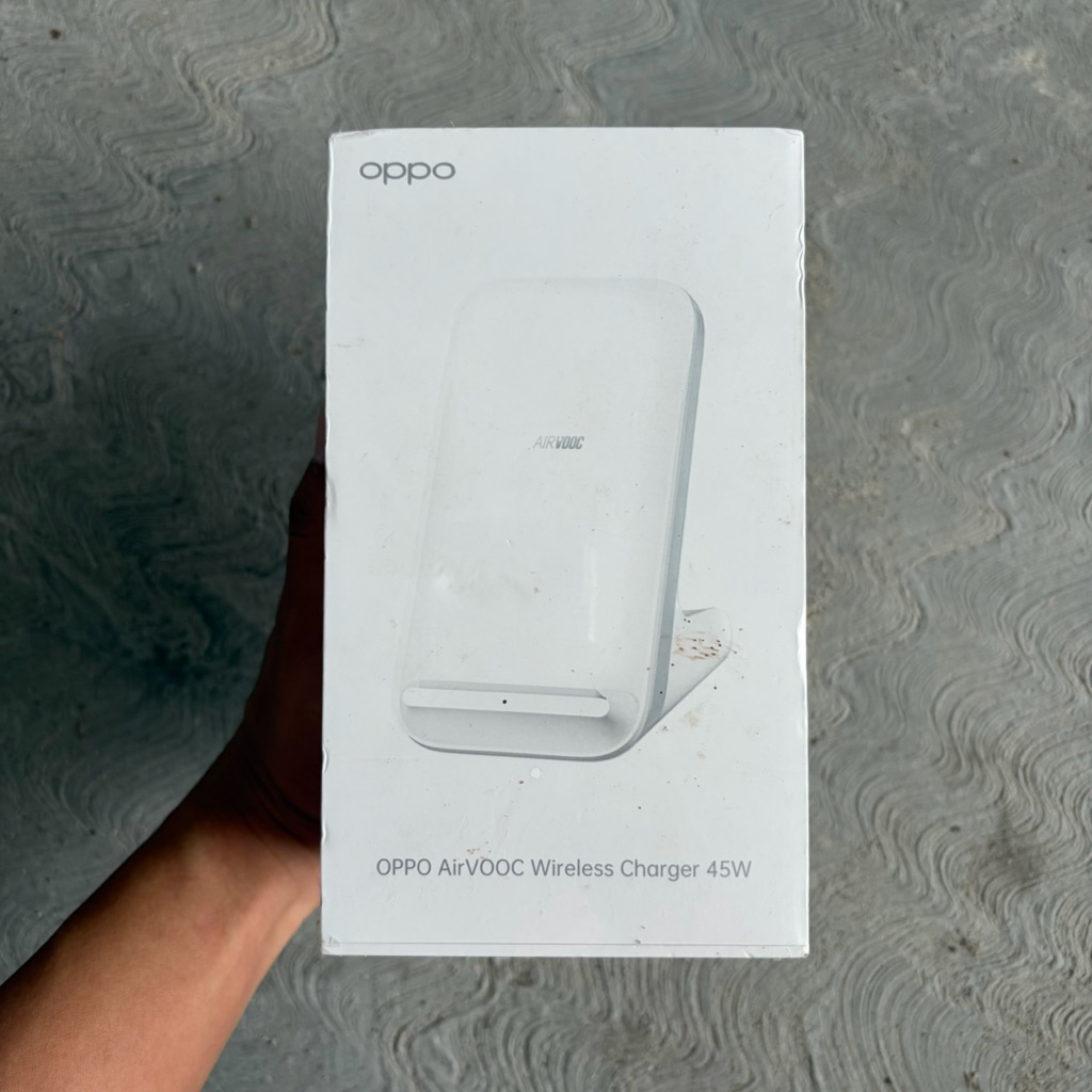 OPPO AIRVOOC WIRELESS CHARGER 45W ORIGINAL GARANSI RESMI