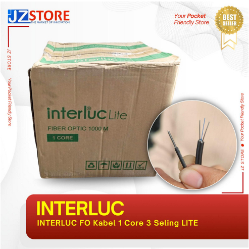 INTERLUC FO Kabel 1 Core 3 Seling LITE