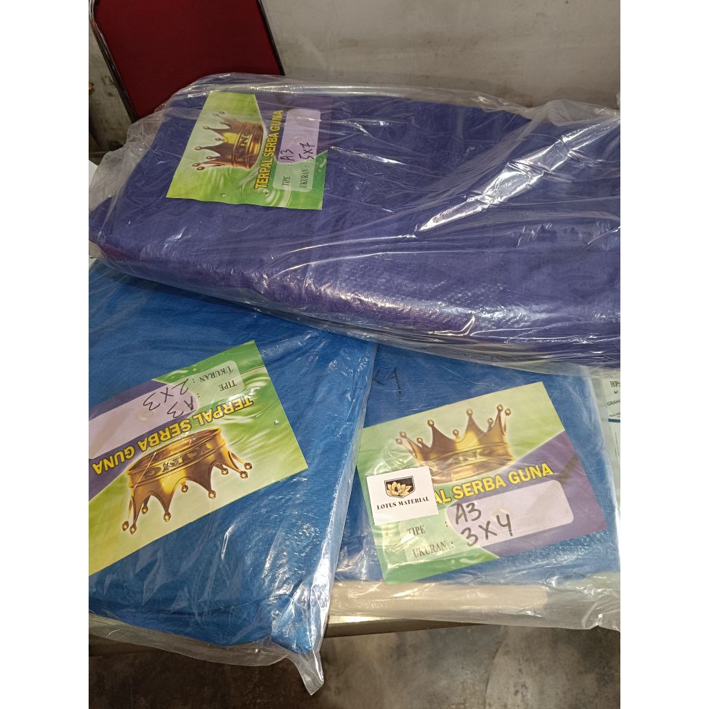 A3 tenda jadi 2x3 / terpal 2 x 3 / terpal Plastik A3 / terpal serbaguna / terpal Plastik / terpal bi